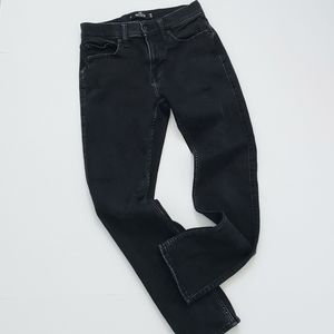 Men's Hollister black skinny jeans